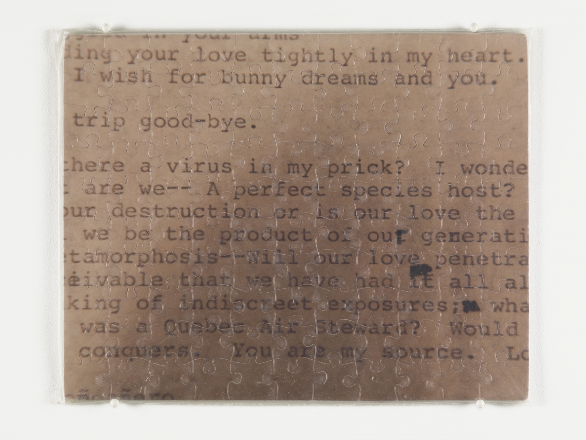 "Untitled" (Love Letter From The War Front)